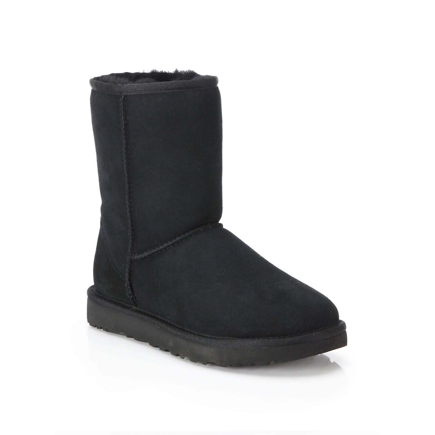 UGG Womens Classic Short II Boots Black Size 6 190108096538